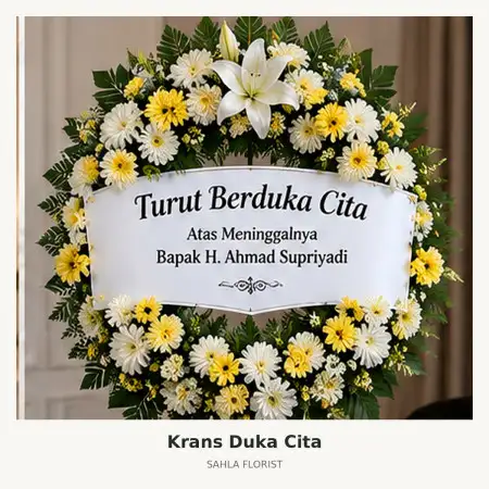 Krans Bunga Duka Sun Plaza Medan